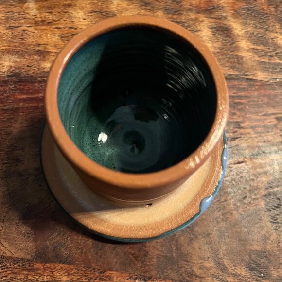 Handmade Studio Pottery French  Butter Keeper - Picture 10 of 11